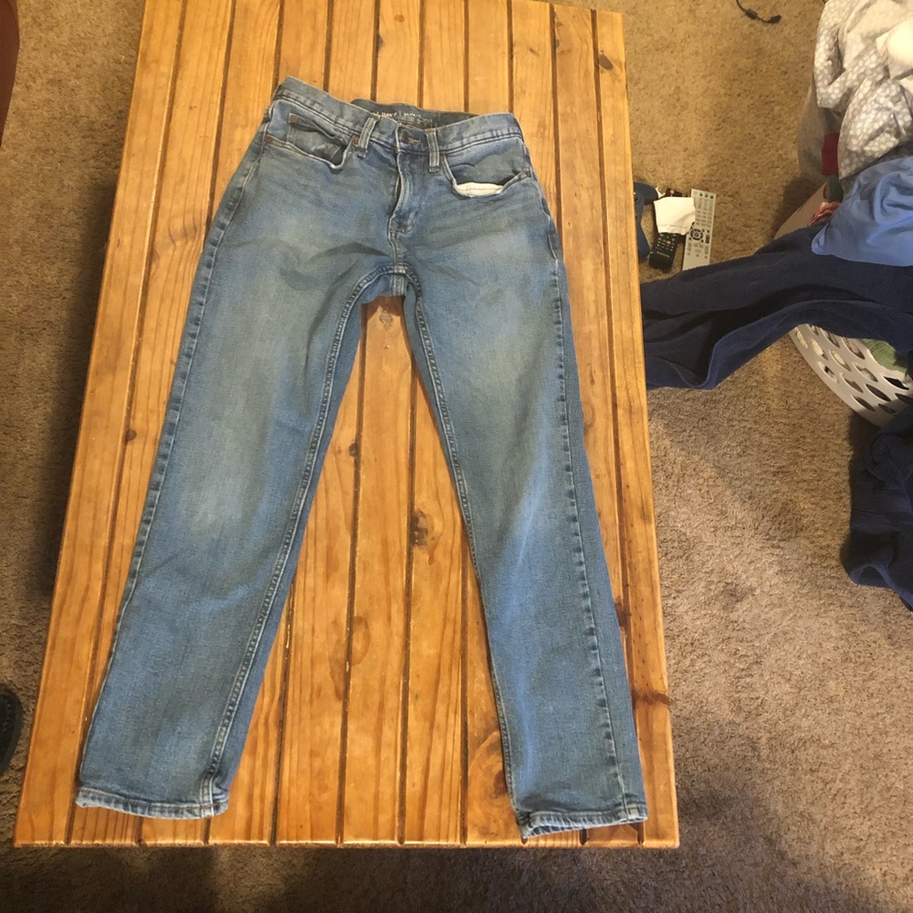 Old navy light blue jeans
